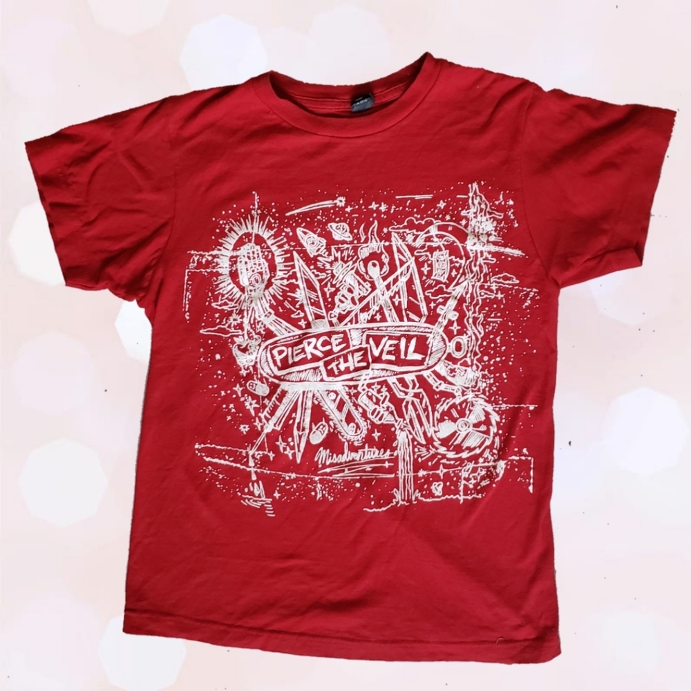 SOLD Pierce the Veil Misadventures Band Tshirt